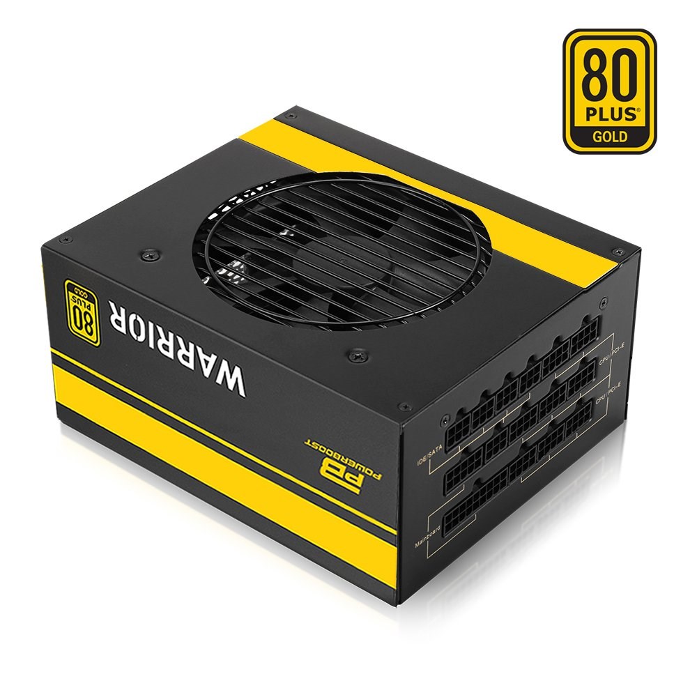 PowerBoost BST-ATX0850GF1 WARRIOR 850w 80+ GOLD Full Modüler 12cm Fanlı ATX PSU