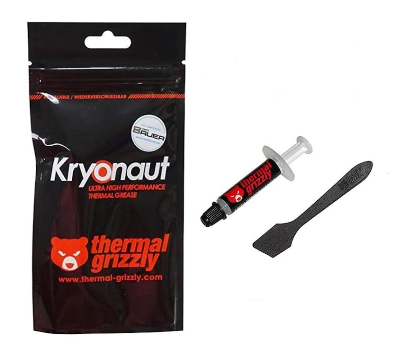 Thermal Grizzly TG-K-001-RS Kryonaut 1gr 12.5W  - Yüksek Performanslı Termal Macun