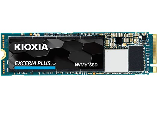 Kioxia Exceria Plus G2 1 TB 3400/3200 MB/S M.2 NVMe SSD