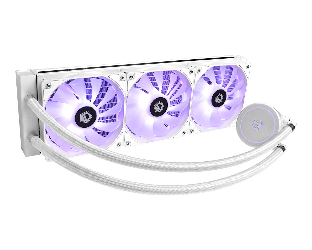 ID-Cooling AuraFlow X 360 SNOW 4 Pin PWM RGB İşlemci Sıvı Soğutma İntel - Amd uymlu