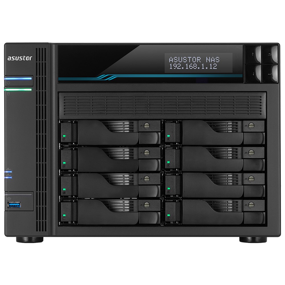 Asustor Lockerstor AS6508T 8 GB 8 Yuvalı NAS Depolama Ünitesi