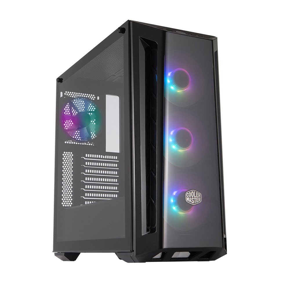 Cooler Master MasterBox MB520 600W 80+ ARGB 3x120mm Fanlı Tempered Glass Pencereli MidTower Kasa