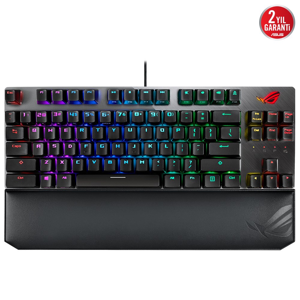 ASUS ROG STRIX Scope NX TKL DELUXE Red Türkçe RGB Mekanik Gaming Klavye