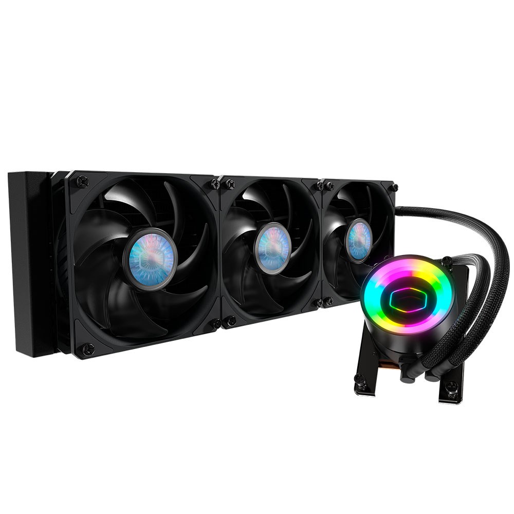 Cooler Master MasterLiquid ML360 Mirror AMD TR4 ARGB Led Pompalı İşlemci Sıvı Soğutma Kiti