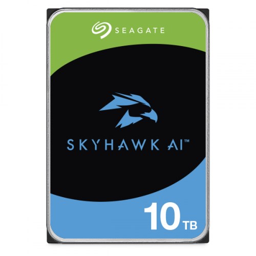 Seagate Skyhawk AI ST10000VE001 10TB 256MB 3.5” SATA 3 7/24 Güvenlik Diski