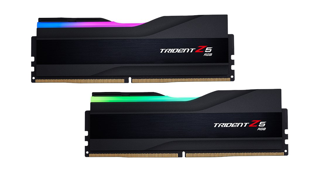 G.SKILL F5-6400J3239G16GX2-TZ5RK Trident Z5 RGB Siyah DDR5-6400Mhz CL32 32GB (2x16GB) DUAL (32-39-39-102) 1.4V