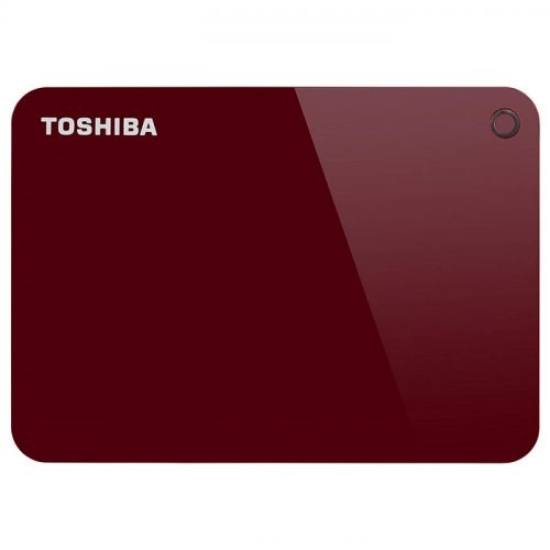 Toshiba Canvio Advance HDTC910ER3AA 1TB 2.5” USB 3.0 Kırmızı Taşınabilir Harddisk