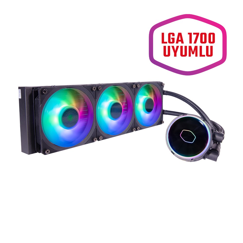 Cooler Master MasterLiquid PL360 Flux ARGB Led Fanlı İşlemci Sıvı Soğuucu MLY-D36M-A23PZ-R1 (İntel - AM4 destekli)