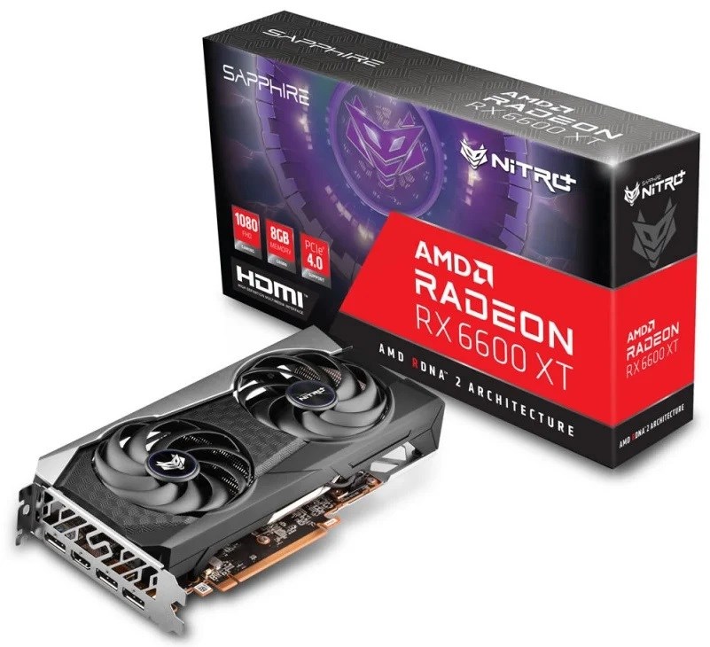 Sapphire AMD Radeon RX 6600 XT Nitro+ 11309-01-20G 8 GB GDDR6 128 Bit Ekran Kartı