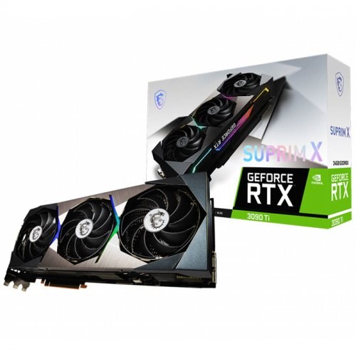 MSI GEFORCE RTX 3090 TI SUPRIM X 24G 24GB GDDR6X 384Bit DX12 Ekran Kartı