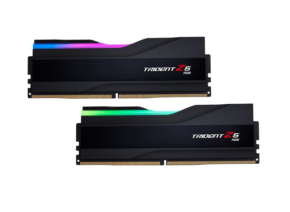 G.SKILL Trident Z5 RGB Siyah F5-6600J3440G16GX2-TZ5RK DDR5-6600Mhz CL34 32GB (2x16GB) DUAL (34-40-40-105) 1.40V