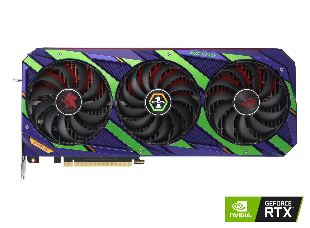 ASUS ROG-STRIX-RTX3080-O12G-EVA GeForce RTX 3080 OC EVA Edition 12GB DDR6X 384bit Ekran kartı