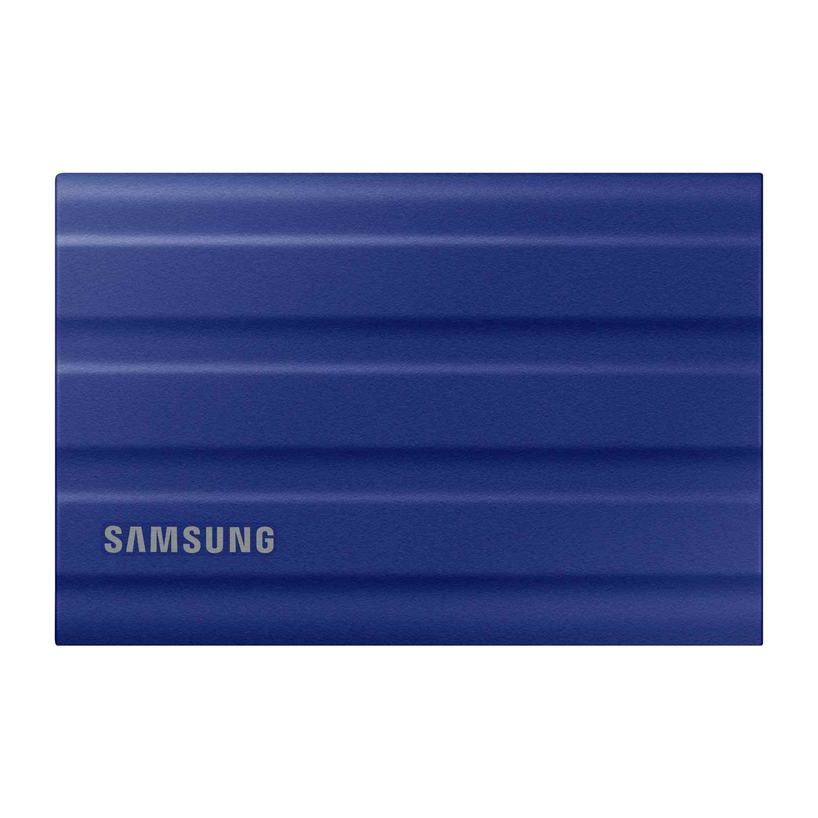 Samsung 1TB T7 Shield USB 3.2 Mavi Taşınabilir SSD MU-PE1T0R/WW  (1050MB Okuma / 1000MB Yazma) 