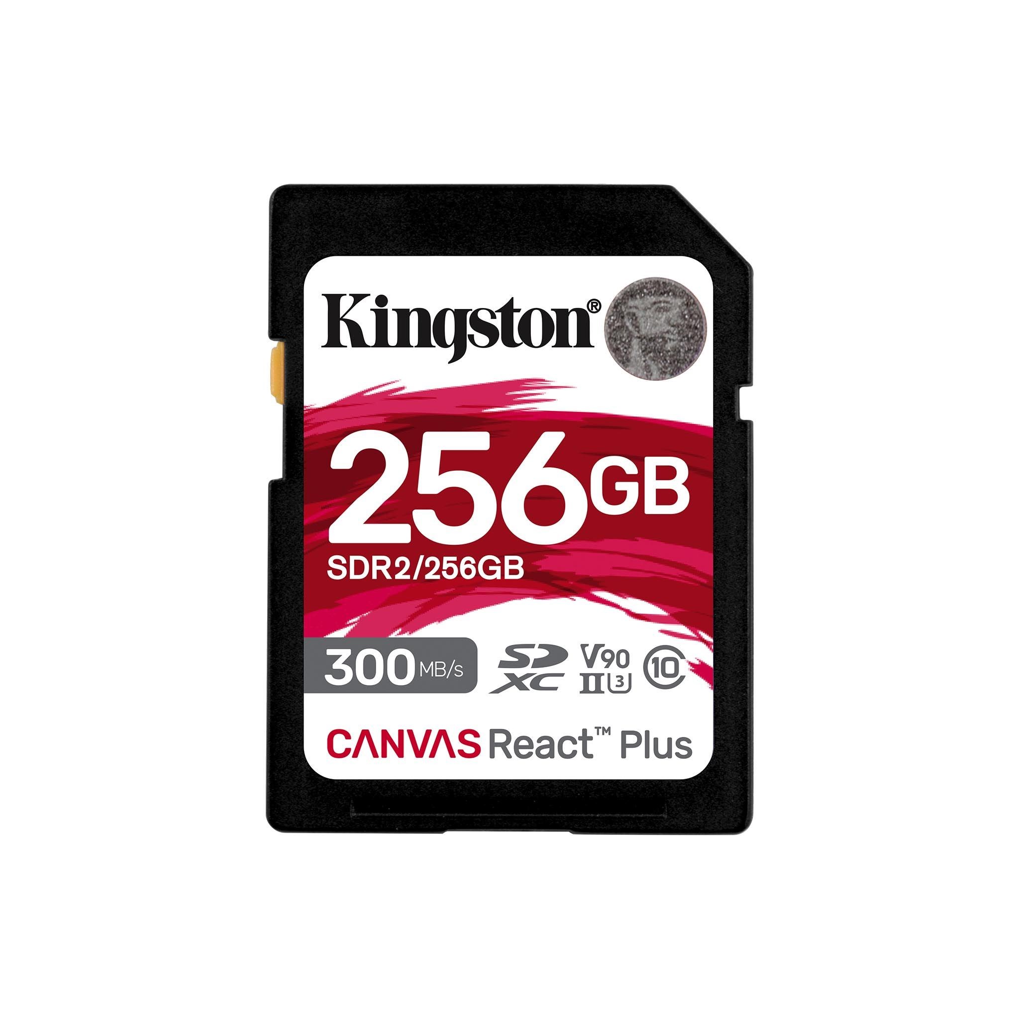 Kingston Canvas React Plus SDR2/256GB SDXC UHS-II 256GB SD Hafıza Kartı