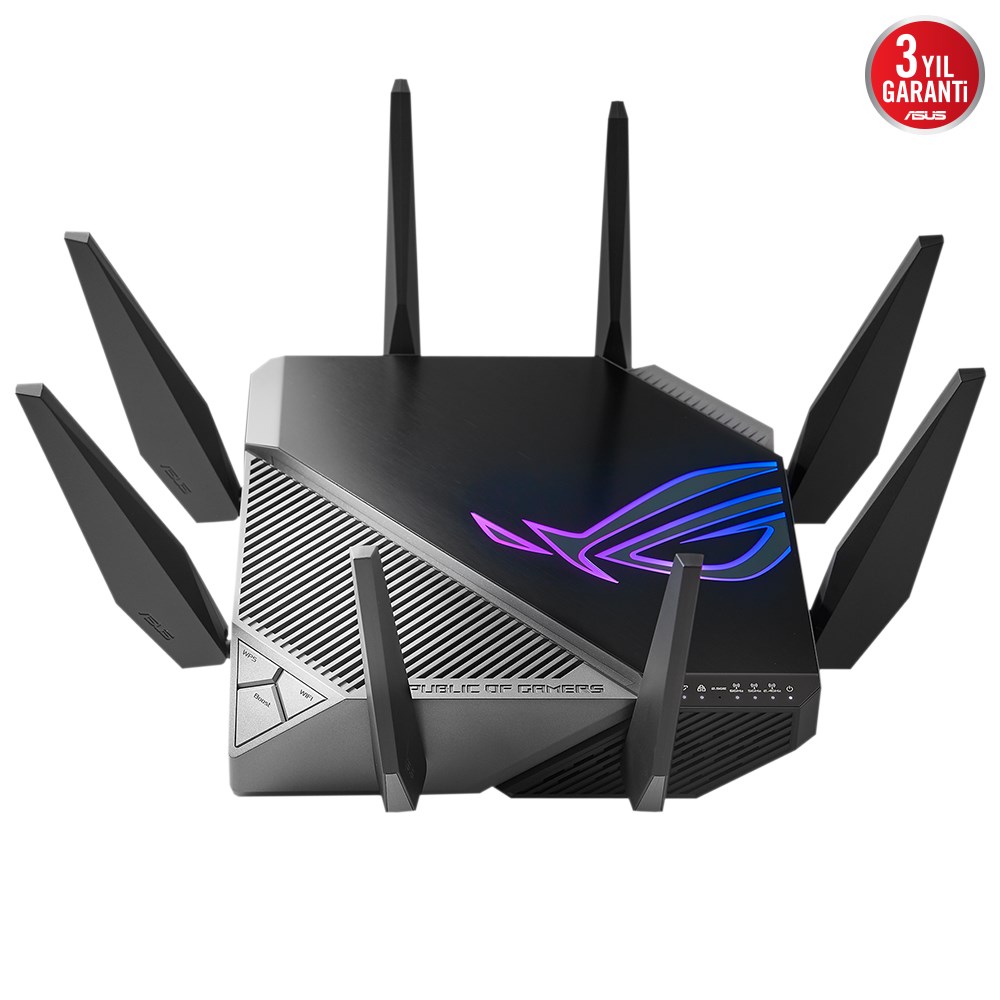 Asus GT-AXE11000 WIFI6-Gaming-Ai Mesh-AiProtectionPro-Bulut-Router-Access Point