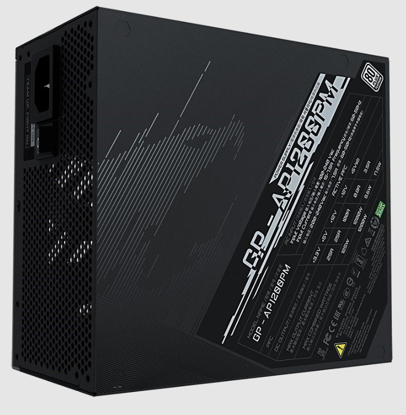 GIGABYTE GP-AP1200PM 1200W 80 Plus Platinum Certified Fully Modular Power Supply