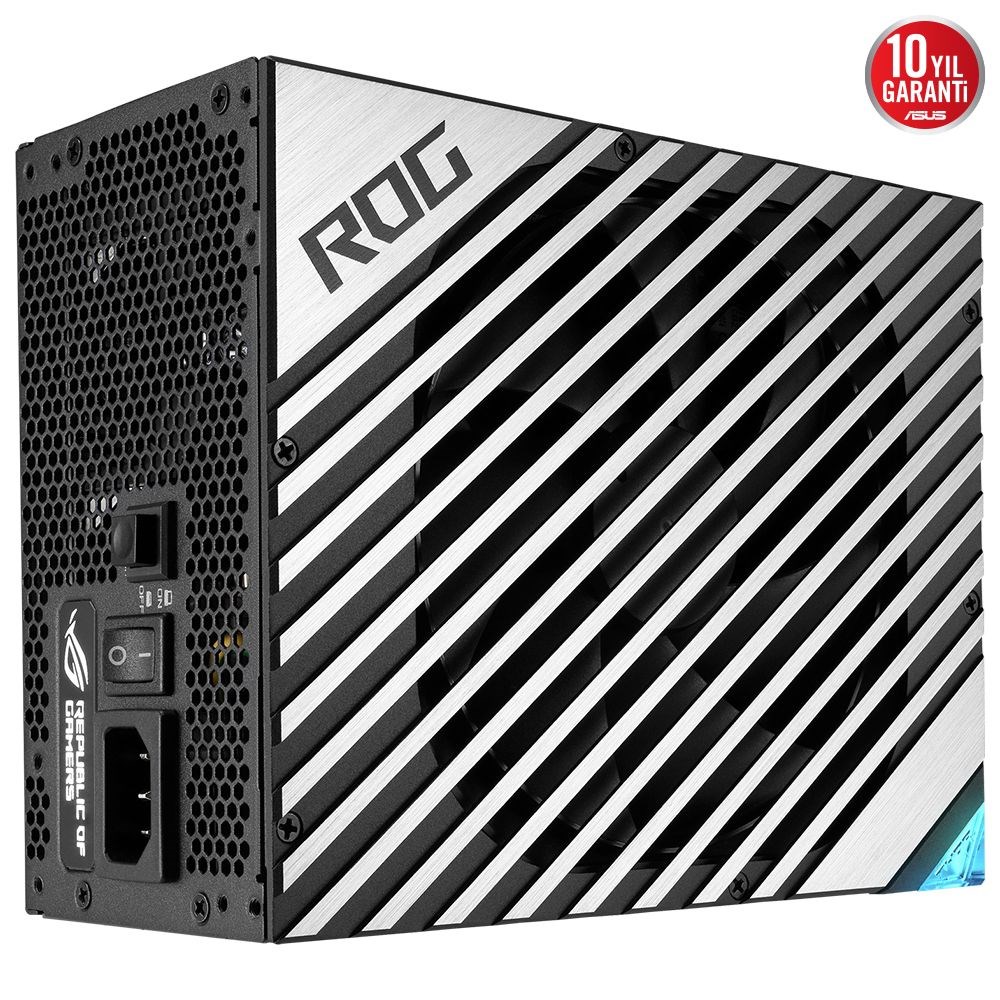 ASUS ROG-THOR-1000P2 PLATINUM 1000W MODÜLER GÜÇ KAYNAĞI JAPON KAPASİTÖRLER AURA SYNC VE OLED EKRAN 10 YIL GARANTİ V2