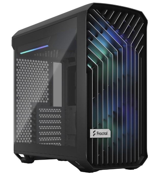 Fractal Design Torrent Compact Siyah RGB Temper Camlı Oyuncu Bilgisayar Kasas - FD-C-TOR1C-02