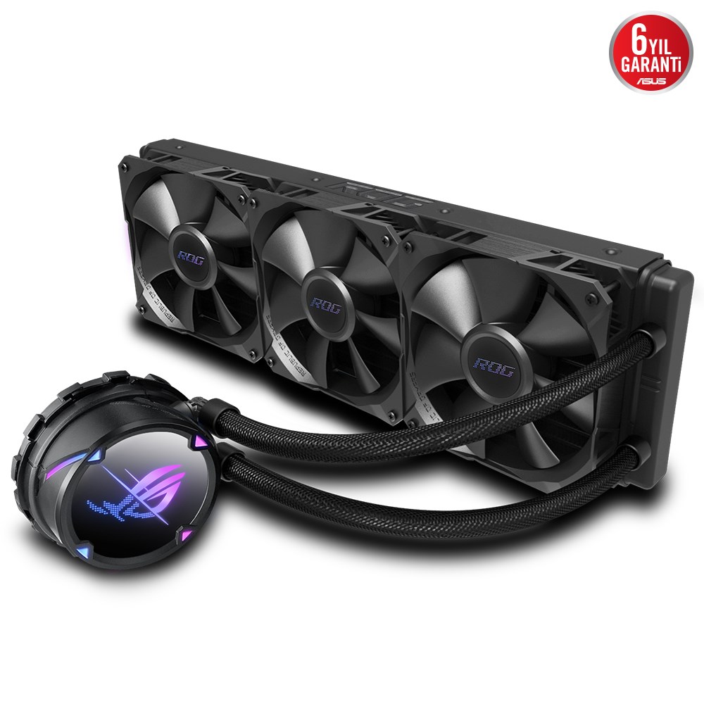 ASUS ROG STRIX LC II 360 AURA SYNC RGB 120MM FAN SIVI CPU SOĞUTUCUSU V3