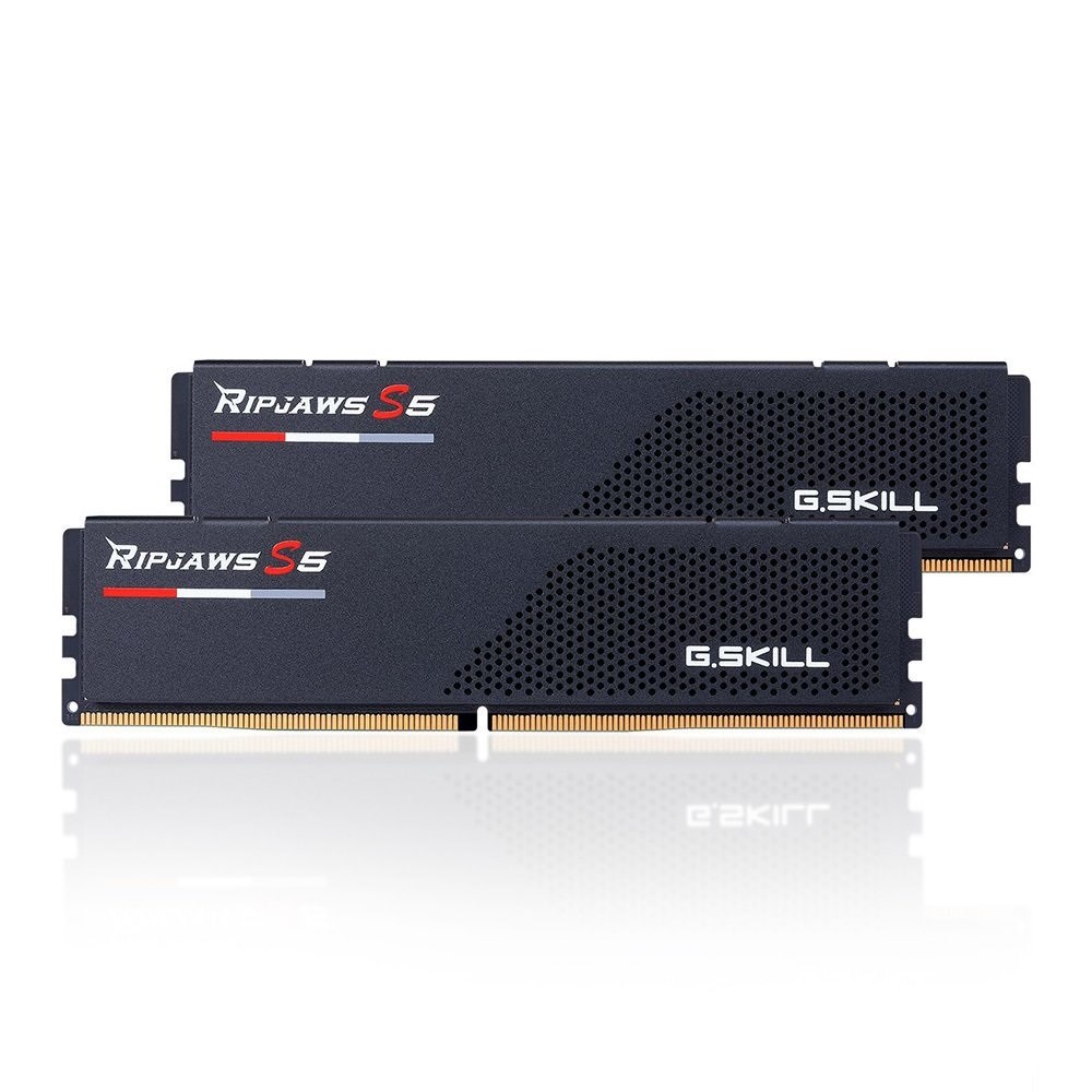 G.SKILL F5-6400J3239G16GX2-RS5K Ripjaws S5 Siyah DDR5-6400Mhz CL32 32GB (2X16GB) DUAL (32-39-39-102) 1.40V