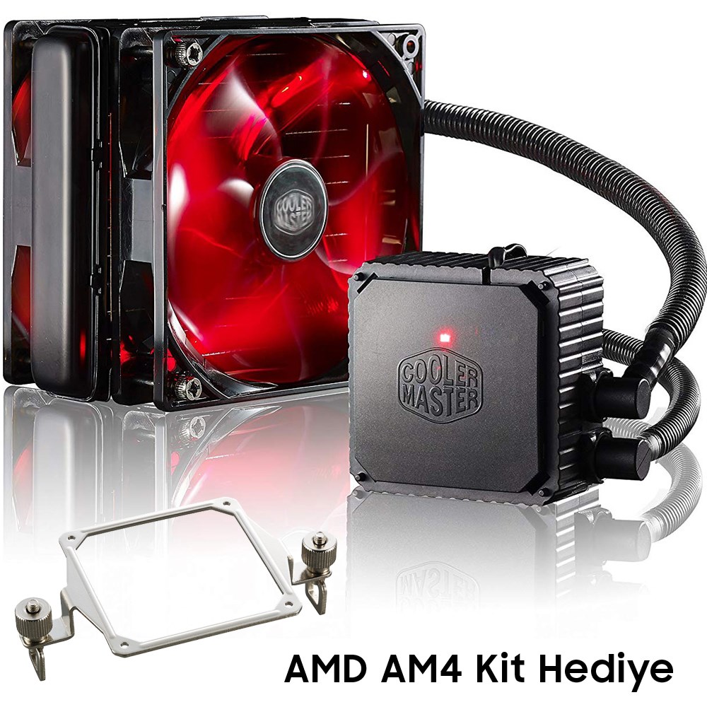 Cooler Master RL-S12V-22PR-R1 Seidon 120V Ver.3+ 120m AM4 Sıvı Cpu Soğutucusu