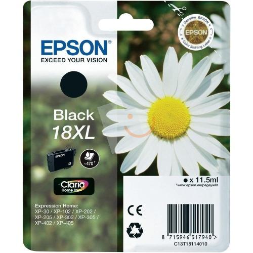 Epson 181140 Siyah Kartuş XP-202 XP-205 XP-302 XP-305 XP-405