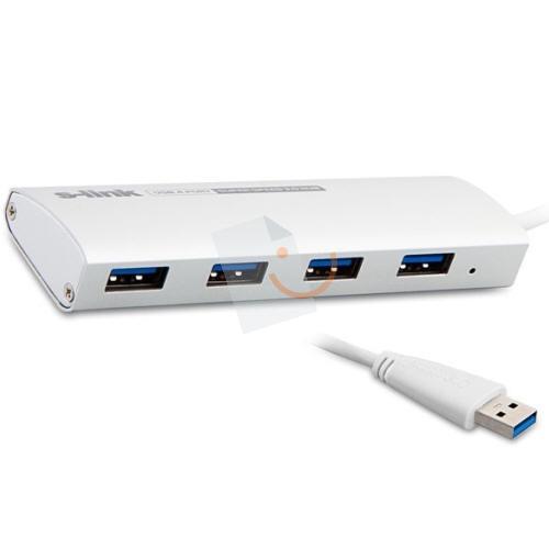 S-Link SL-U3047 4 Port Usb 3.0 Slim Hub