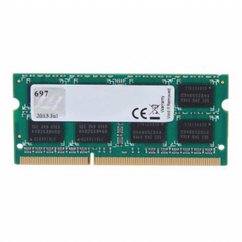 G.SKILL F3-1600C11S-8GSL Value 8GB DDR3L 1600Mhz 1.35V SODIMM