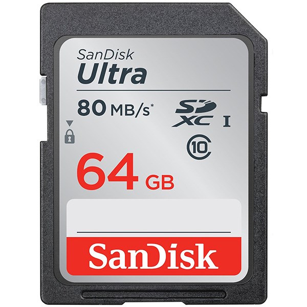 SanDisk SDSDUNC-064G-GN6IN Ultra 64GB SDXC UHS-I 64GB 80MB Secure Digital Bellek Kartı