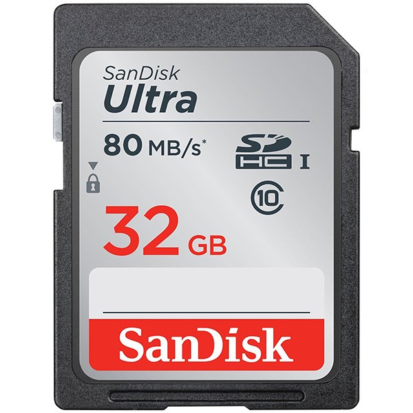 SanDisk SDSDUNC-032G-GN6IN Ultra 32GB SDHC UHS-I 32GB 80MB Secure Digital Bellek Kartı