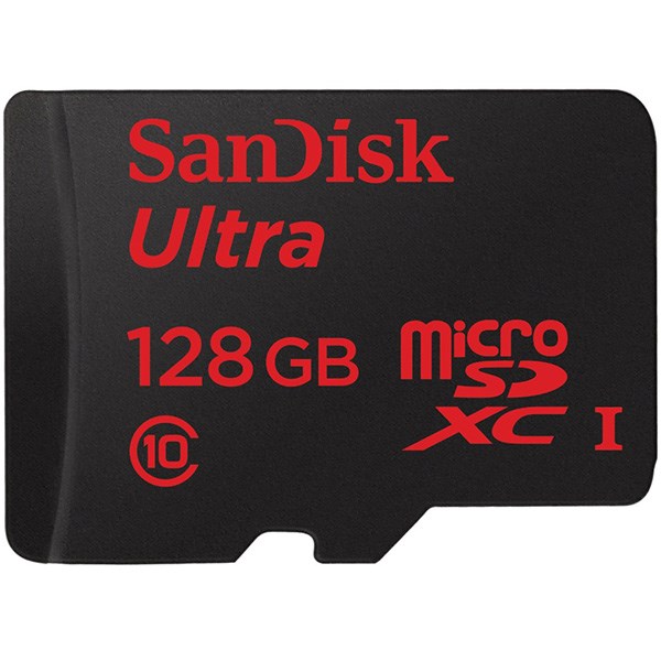 SanDisk SDSQUNC-128G-GN6MA Ultra 128GB microSDXC UHS-I C10 80MB Bellek Kartı