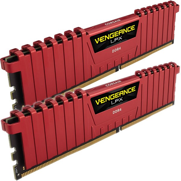 Corsair CMK16GX4M2A2400C16R Vengeance LPX 16GB (2x8GB) DDR4 2400MHz C16 XMP Dual Kit