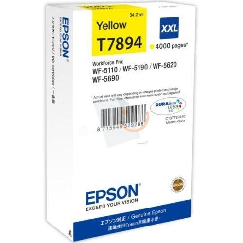 Epson C13T789440 Sarı Kartuş WF-5110 WF-5190 WF-5620 WF-5690