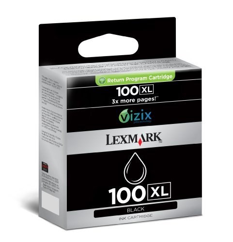Lexmark 14N1068E 100XL Siyah Mürekkep Kartuşu Pro205 Pro209 S305 S405