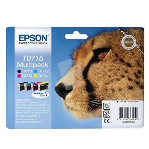 Epson C13T07154020 Renkli + Siyah Kartuş DX4050 SX115 SX415 SX610FW