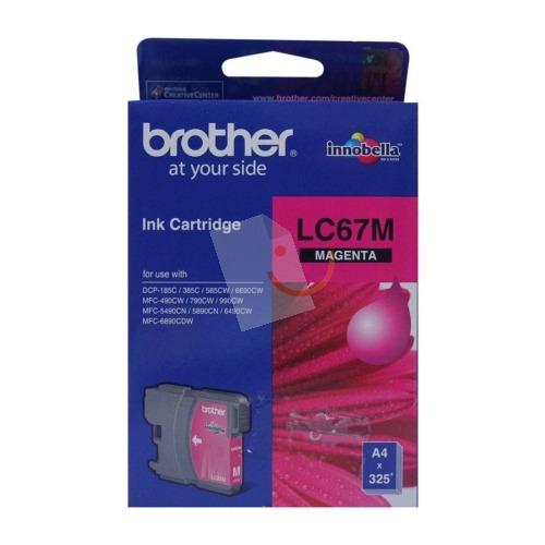 BROTHER LC67M Kırmızı Kartuş DCP-385C MFC-790CW MFC-5490CN MFC-6490CW MFC-6890CW