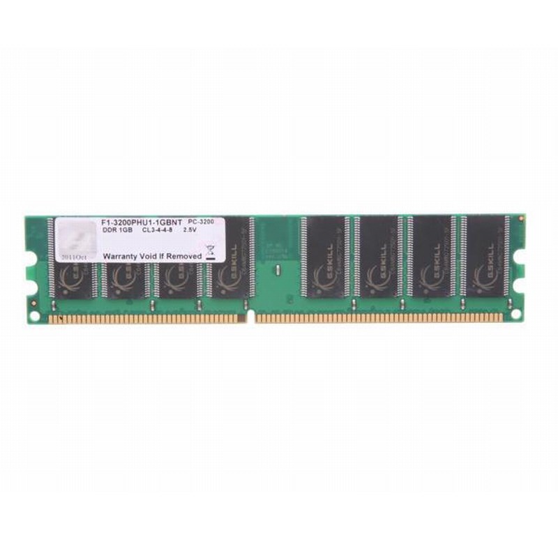 G.SKILL F1-3200PHU1-1GBNT Value DDR 1GB 400Mhz