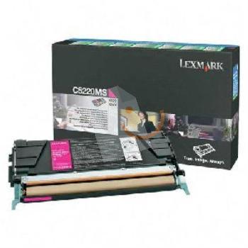 Lexmark C5220MS Magenta Kırmızı Toner C524 C522N