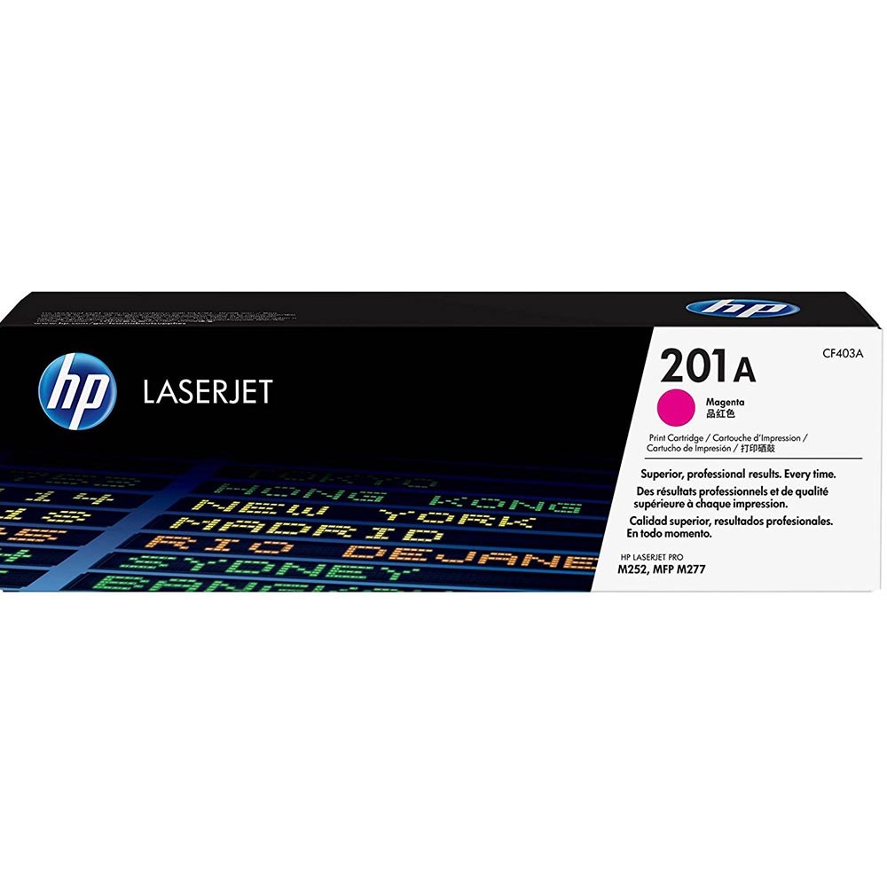 HP CF403A 201A Macenta Kırmızı Orijinal LaserJet Toner