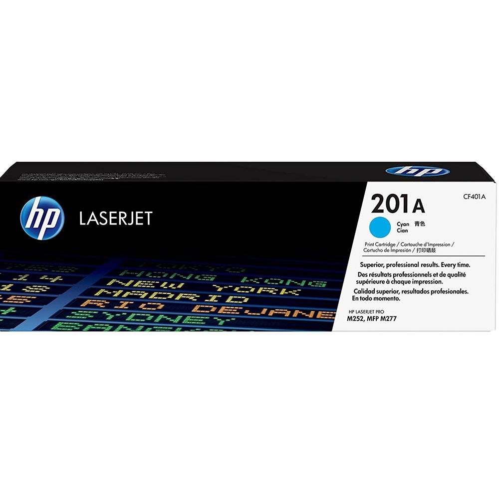 HP CF401A 201A Camgöbeği Mavi Orijinal LaserJet Toner