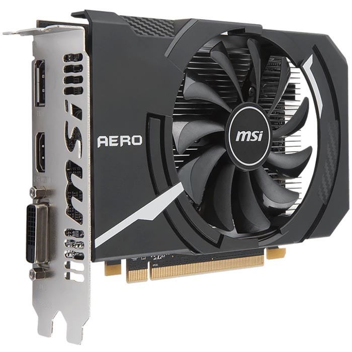 MSI RADEON RX 550 AERO ITX 2GB OC GDDR5 128Bit 16x