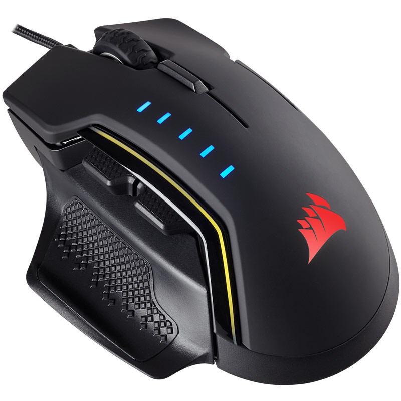 Corsair CH-9302011-EU GLAIVE RGB FPS Optik Gaming Mouse - Siyah