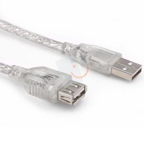 S-Link SL-AF2003 Usb 2.0 Şeffaf Uzatma Kablosu 3 Metre 