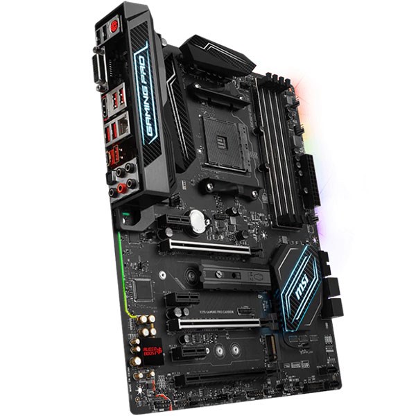 MSI X370 GAMING PRO CARBON DDR4 M.2 HDMI DVI Led 16x Ryzen AM4 ATX