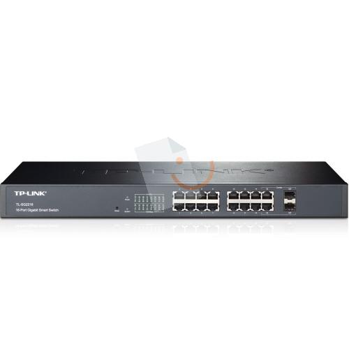 TP-LINK TL-SG2216 16 Port Gigabit Smart Switch + 2 Combo SFP Slot