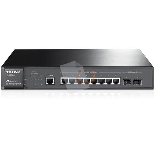 TP-LINK TL-SG3210 JetStream 8-Port Gigabit L2  2x SFP Yönetilebilir Switch