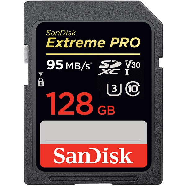 SanDisk SDSDXXG-128G-GN4IN Extreme Pro 128GB SDXC UHS-I C10 U3 Bellek Kartı 95/90Mb