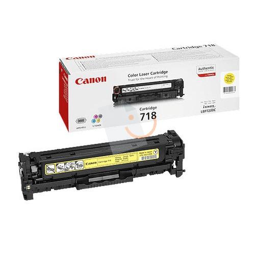 Canon CRG-718Y Sarı Toner LPB7200 MFC8330 MFC8350