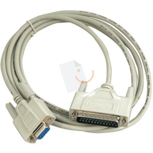 S-Link SL-DB925 DB9F to DB25m 9c+A 28AWG 2m RS232 Kablosu