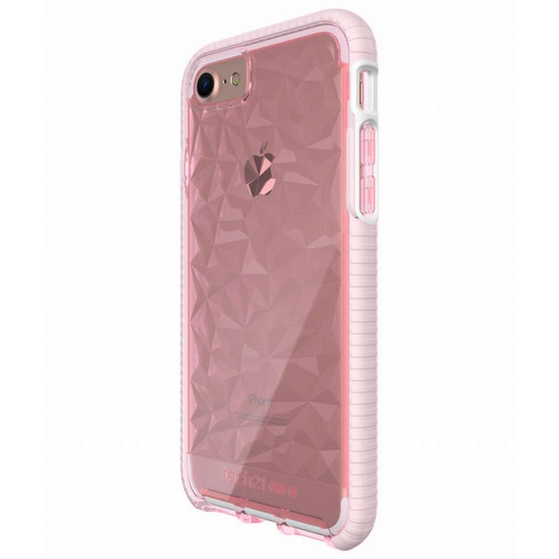 Tech21 Evo Gem for iPhone 7 Pembe Kılıf